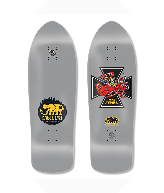 Black Label - Barnes Red Baron - 10.25in x 31.5in - Flatspot Longboard Shop