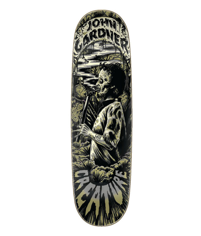 Creature Skateboards - John Gardner Horrifico - 8.84in x 31.42in