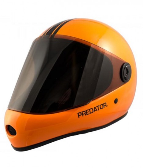 Predator - DH6 Fullface Helmet - Orange - Flatspot Longboard Shop