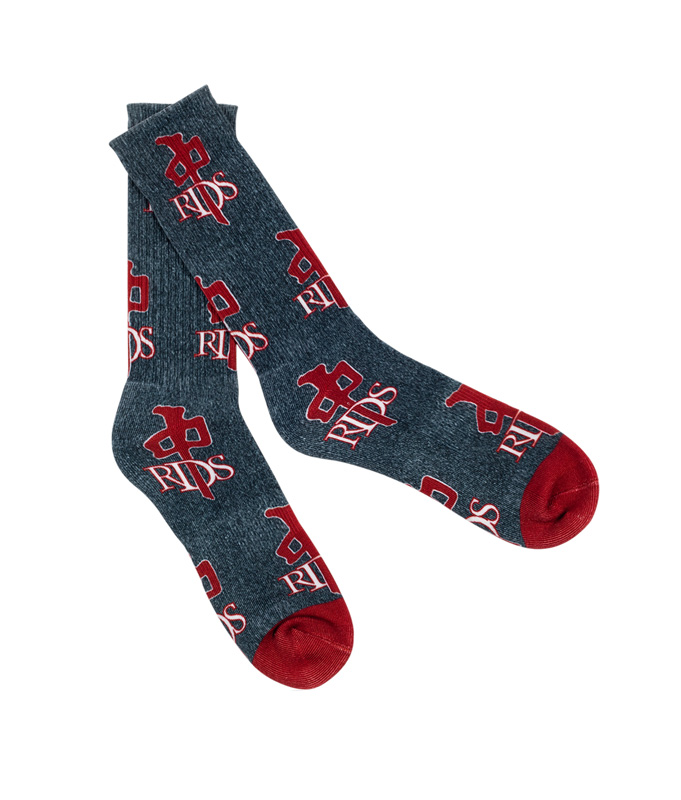 Red Dragon - RDS Socks All OG Heather Grey / Red - Socks