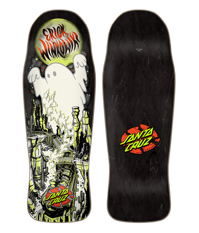 Santa Cruz - Winkowski Ghost Train - 10.34in x 30.54in Skateboard Deck