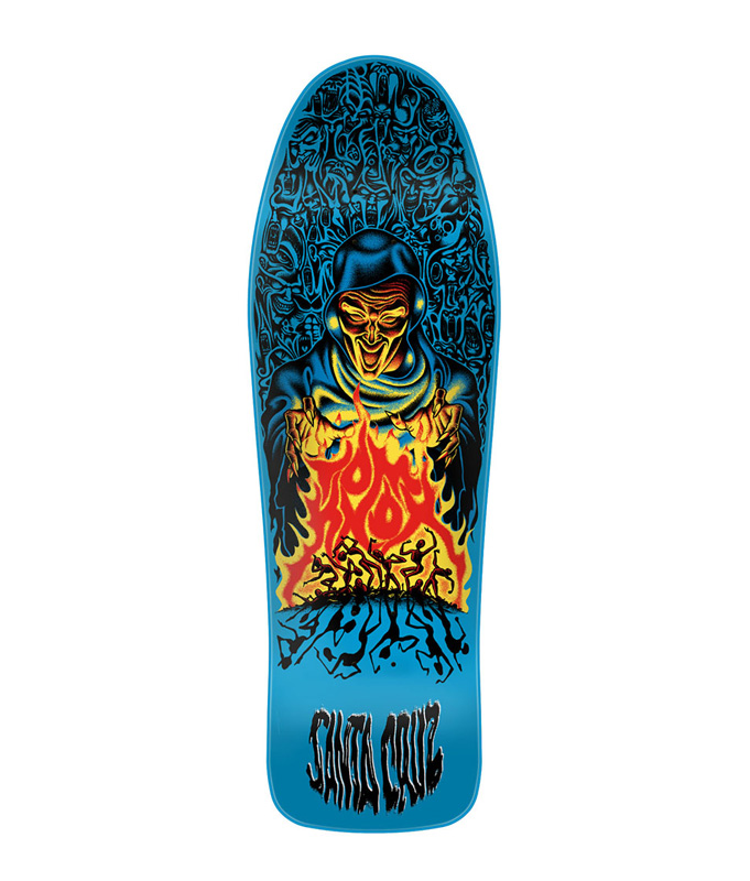 Santa Cruz - Knox Firepit Reissue Skateboard Deck- 10.07in x 31.275in