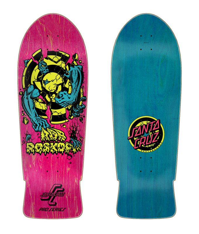 Santa Cruz - Roskopp 3 Reissue Skateboard Deck - 10.25in x 30.03in