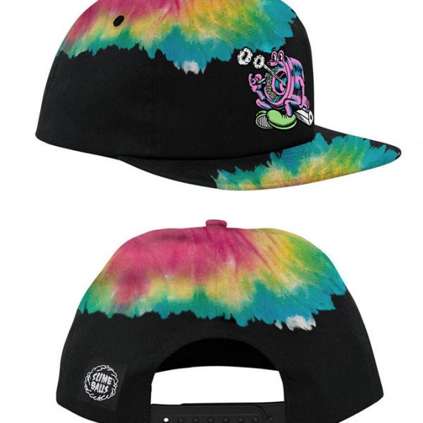 Slime Balls Wheels - Snapback Puff Balls - One Size Hat