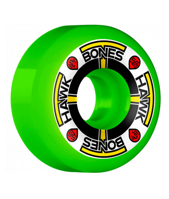 Bones Wheels - Pro SPF Hawk T-Bone II P5 Sidecut Green - 58mm 84B