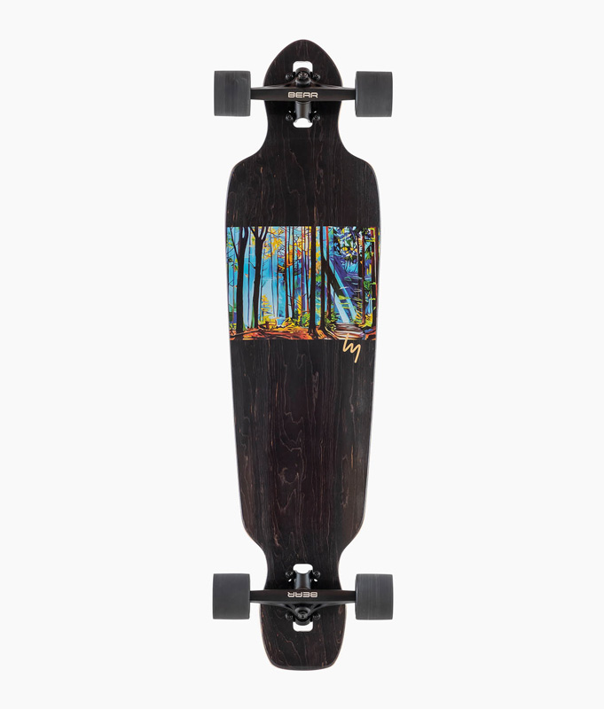 Landyachtz Longboards - Battle Axe Forest - Complete Cruiser