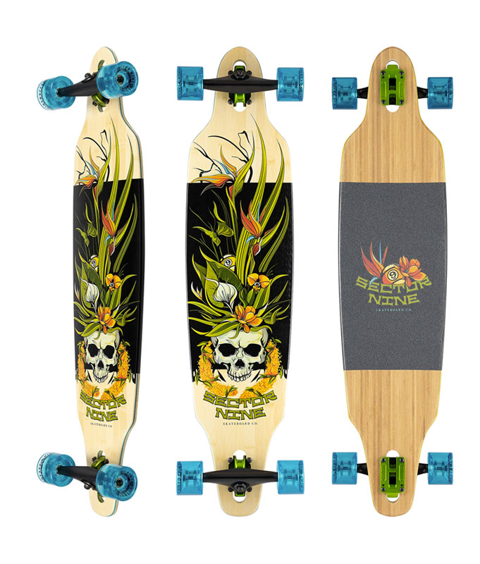 Sector 9 - Lookout Lei - Complete Drop Through Bamboo Longboard